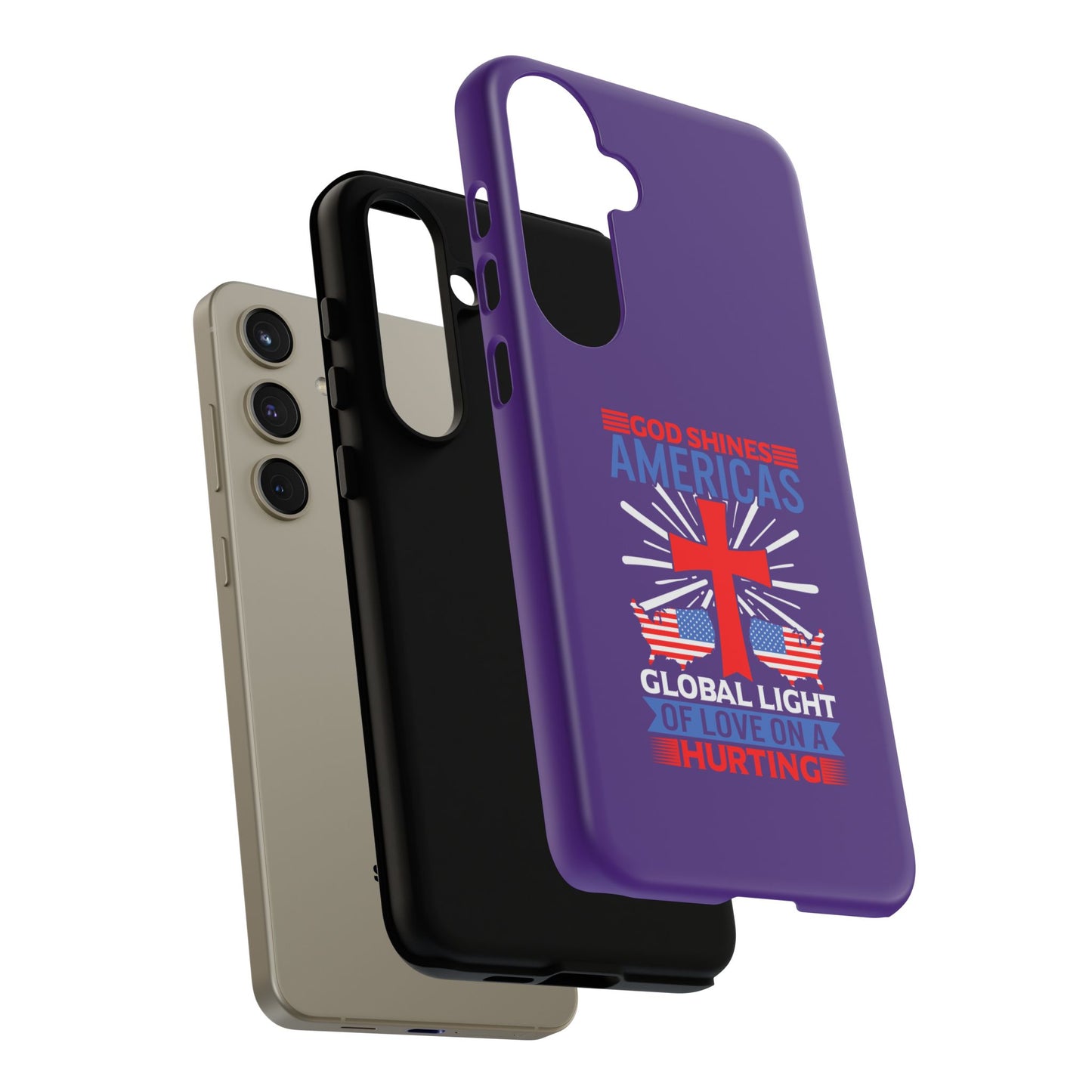 God Shines Global Light Of Love Cellphone Case