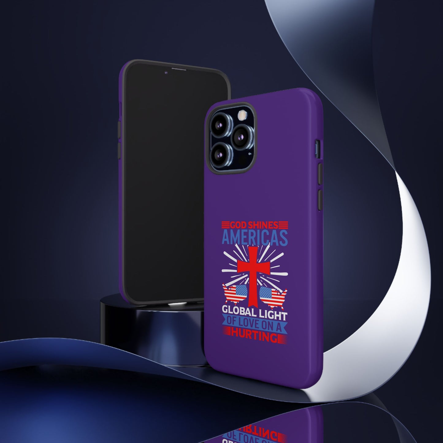 God Shines Global Light Of Love Cellphone Case