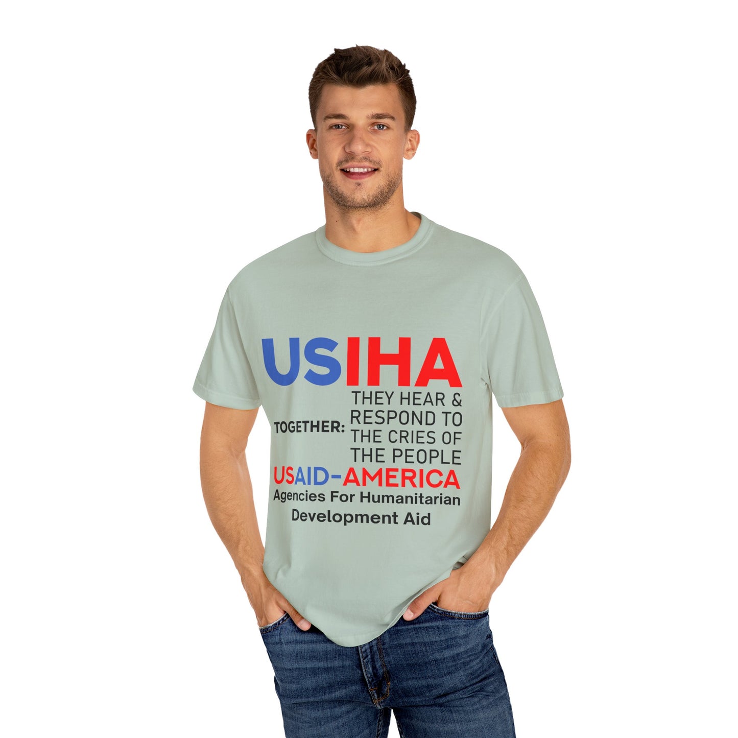 USIHA and USAID-America: Together Tshirt