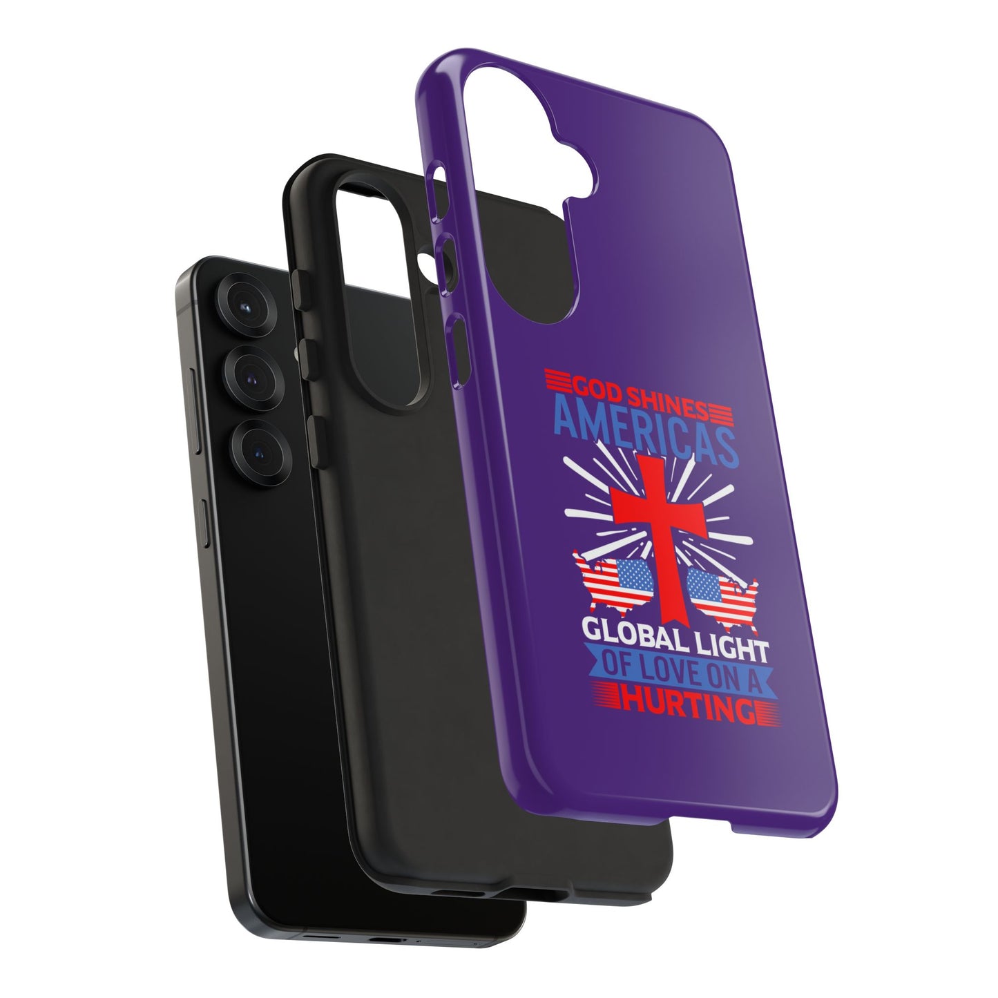 God Shines Global Light Of Love Cellphone Case