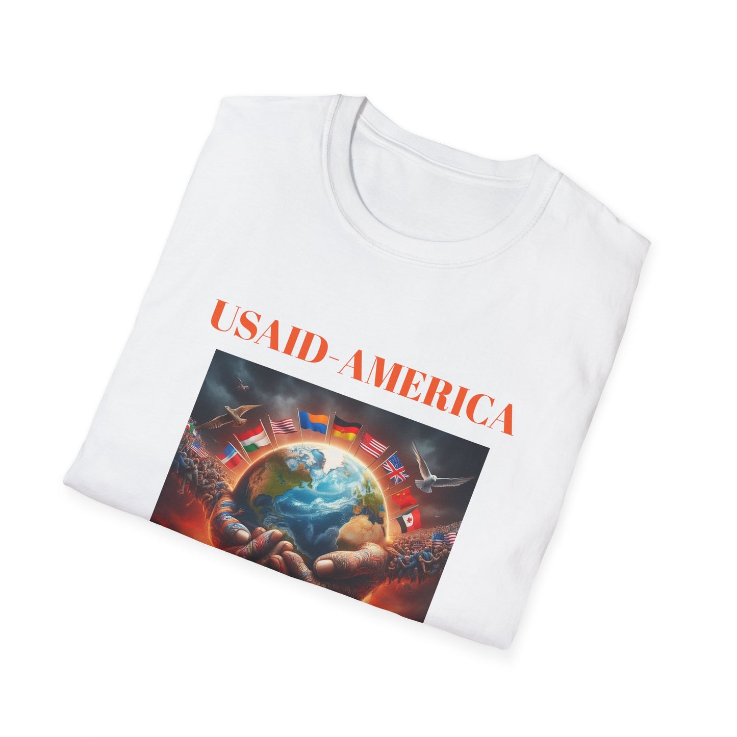 USAID-AMERICA Join Hands T-Shirt