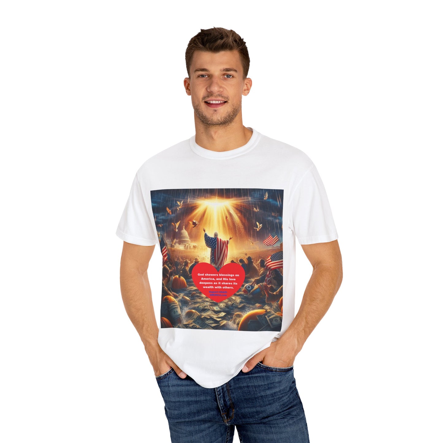 American's Share Their Blessings Unisex T-Shirt