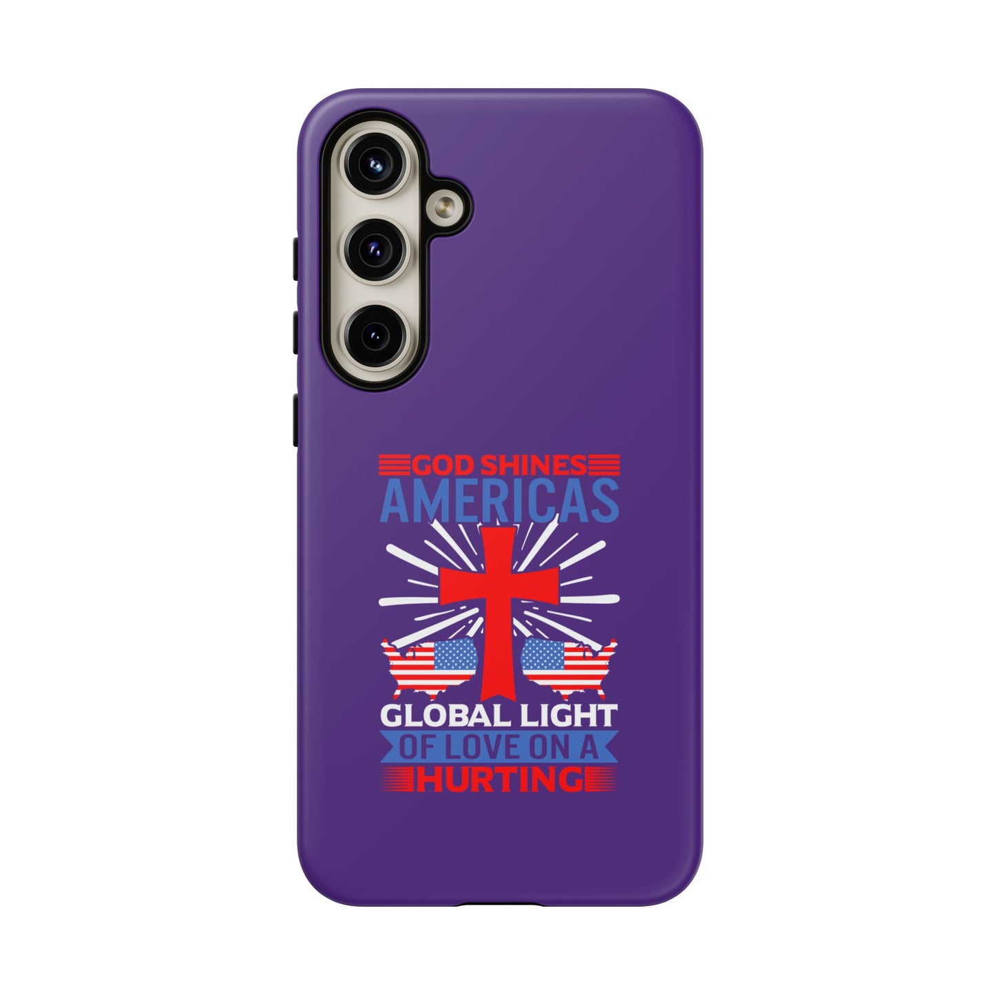 God Shines Global Light Of Love Cellphone Case