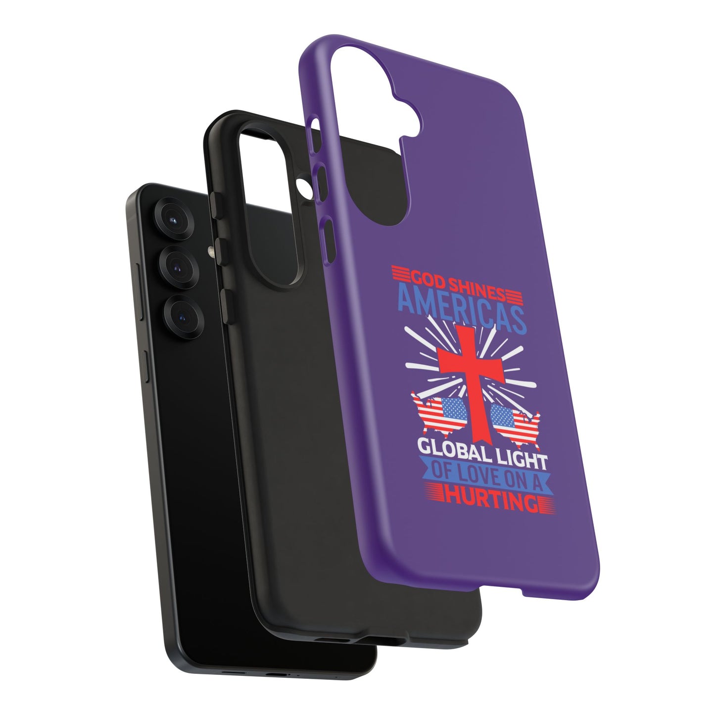 God Shines Global Light Of Love Cellphone Case