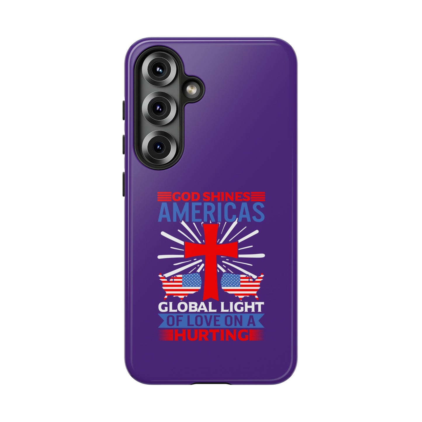 God Shines Global Light Of Love Cellphone Case