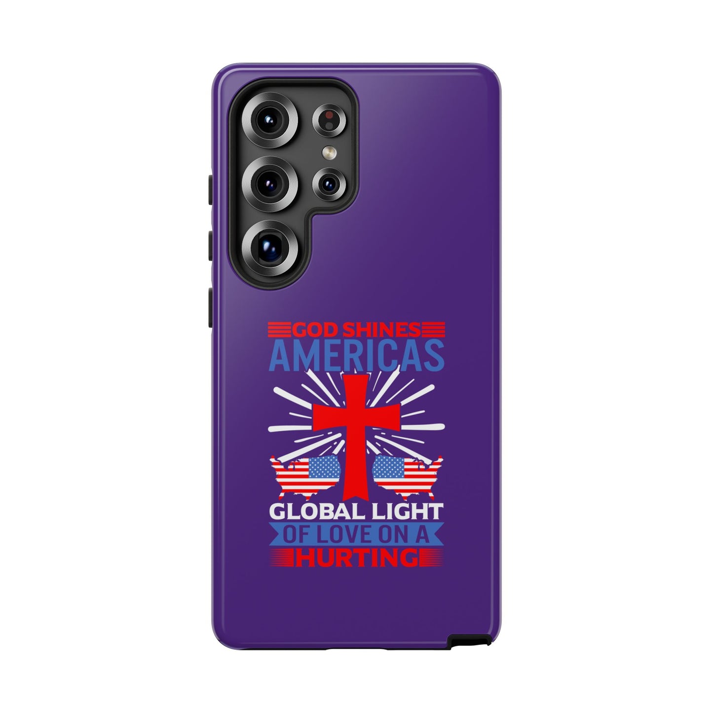 God Shines Global Light Of Love Cellphone Case