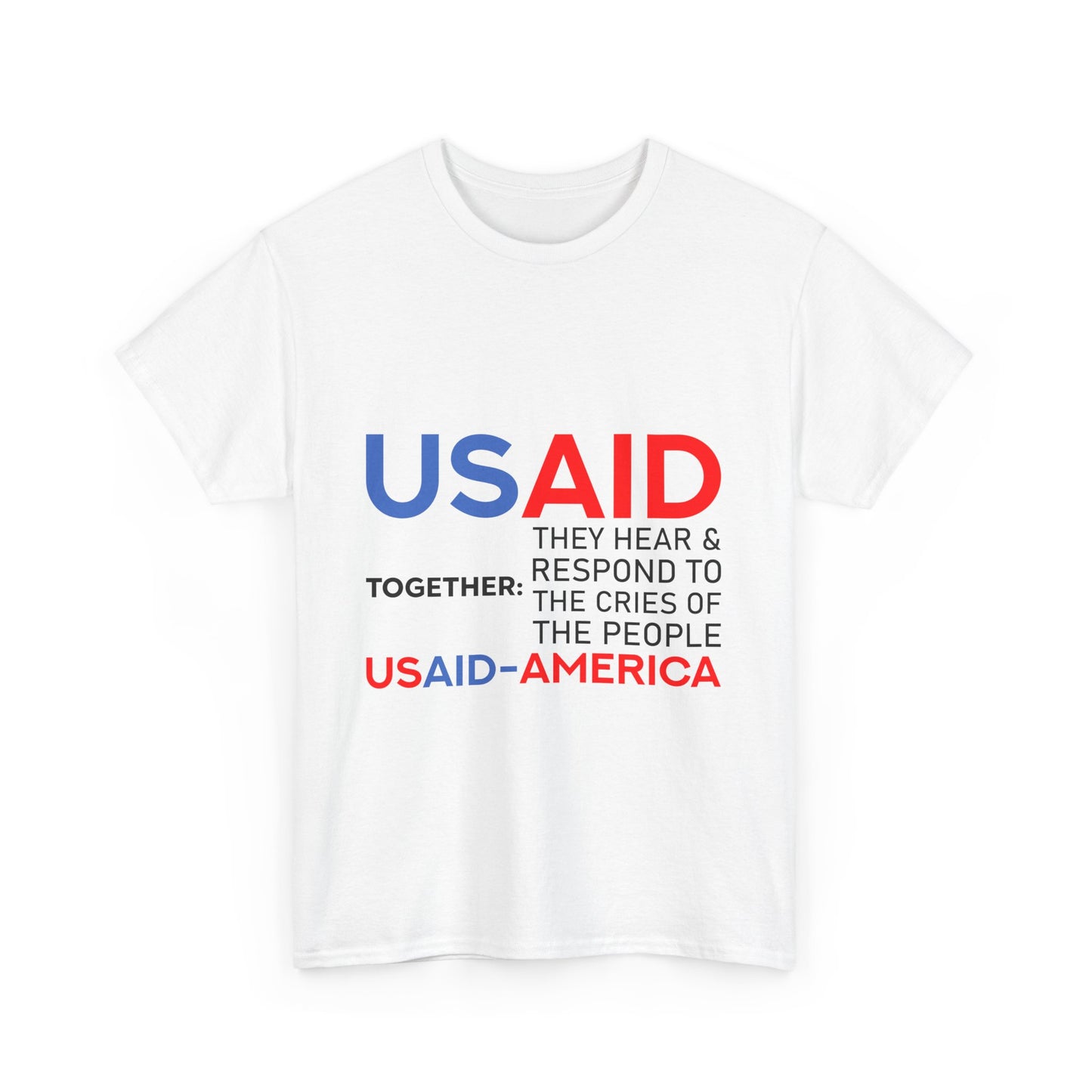 USAID and USAID-AMERICA Together TShirts