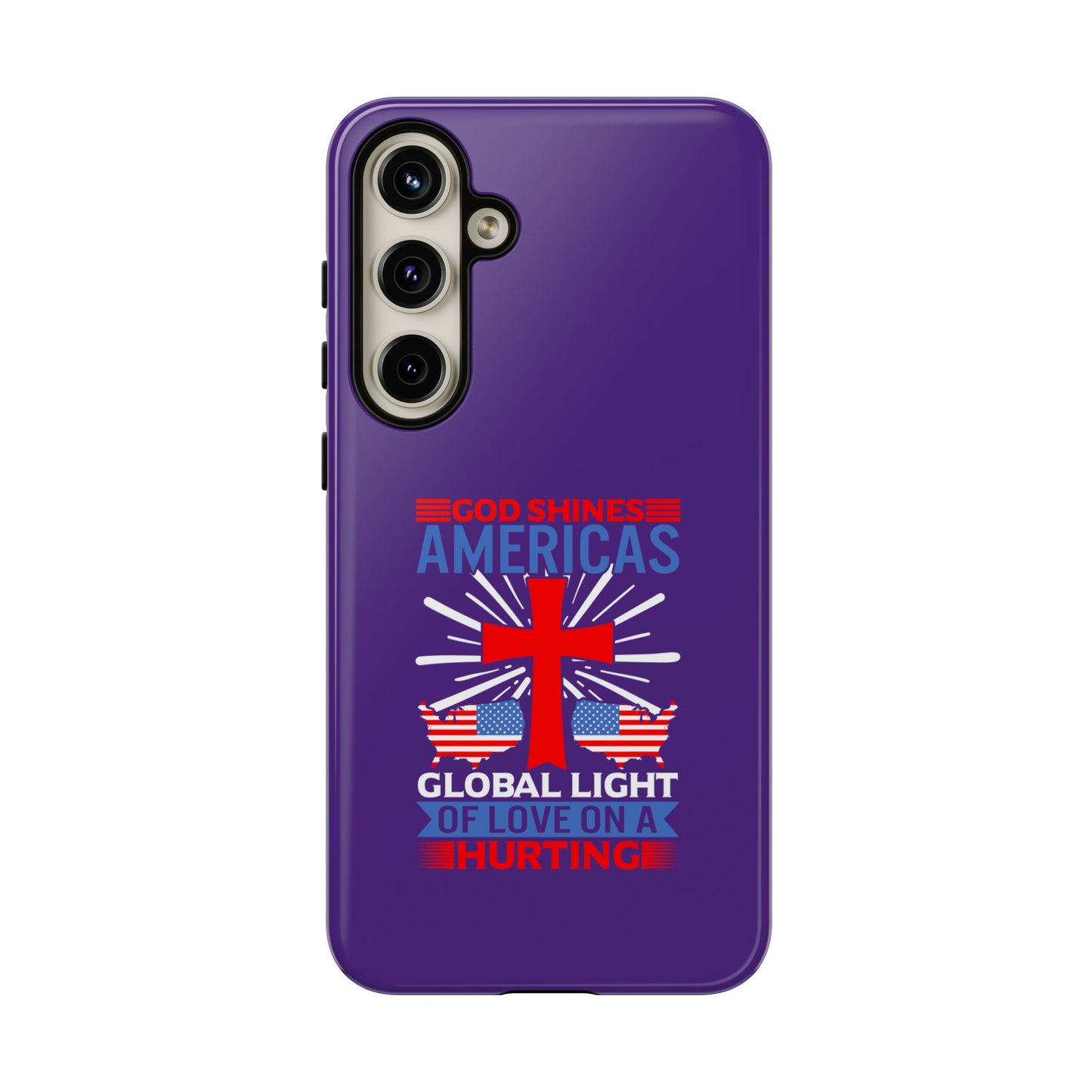God Shines Global Light Of Love Cellphone Case