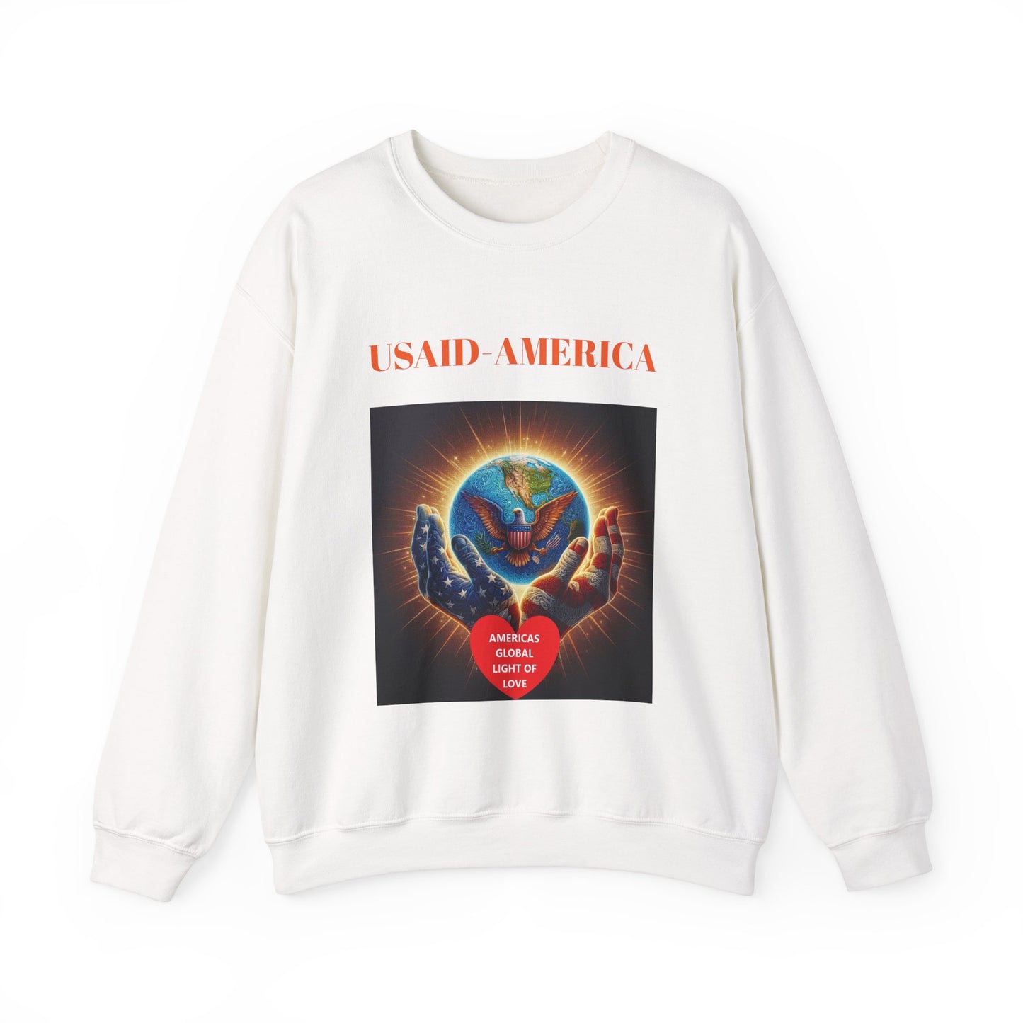 USAID-AMERICA America's Global Light of Love T-Shirt
