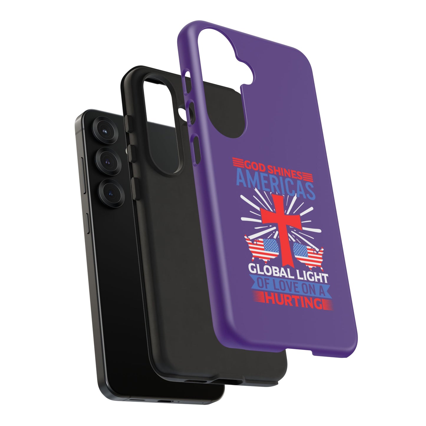 God Shines Global Light Of Love Cellphone Case
