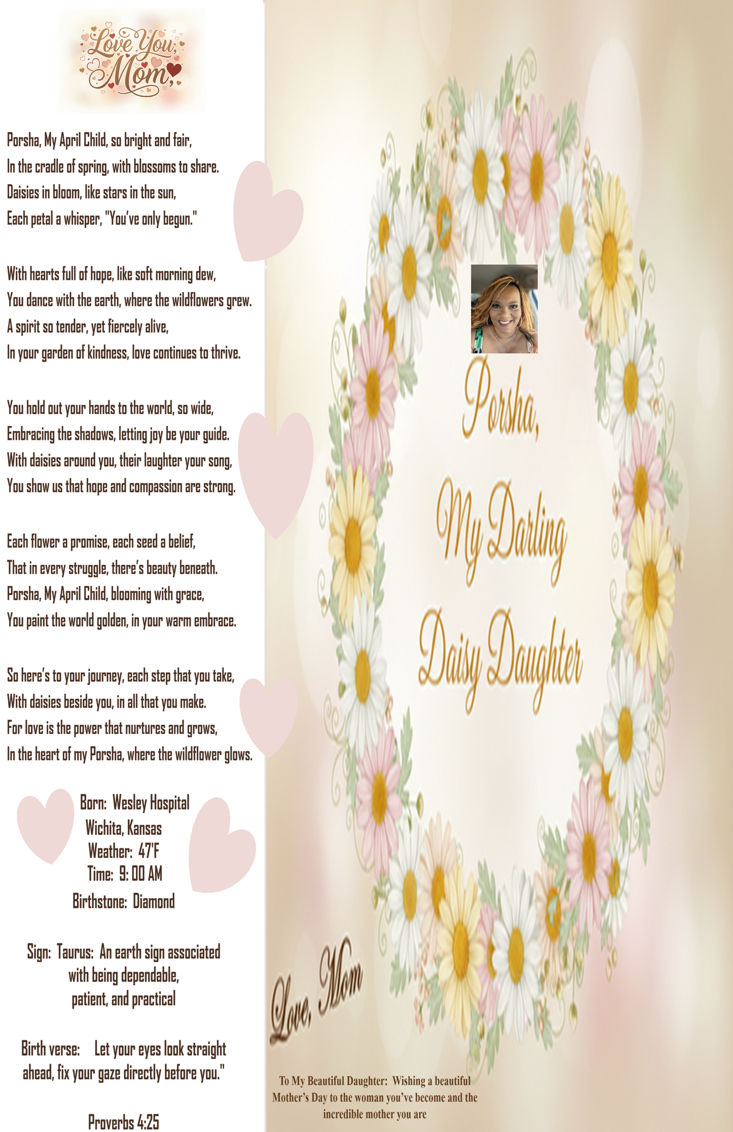 My Beautiful Child Who Is Also a Mother Poster