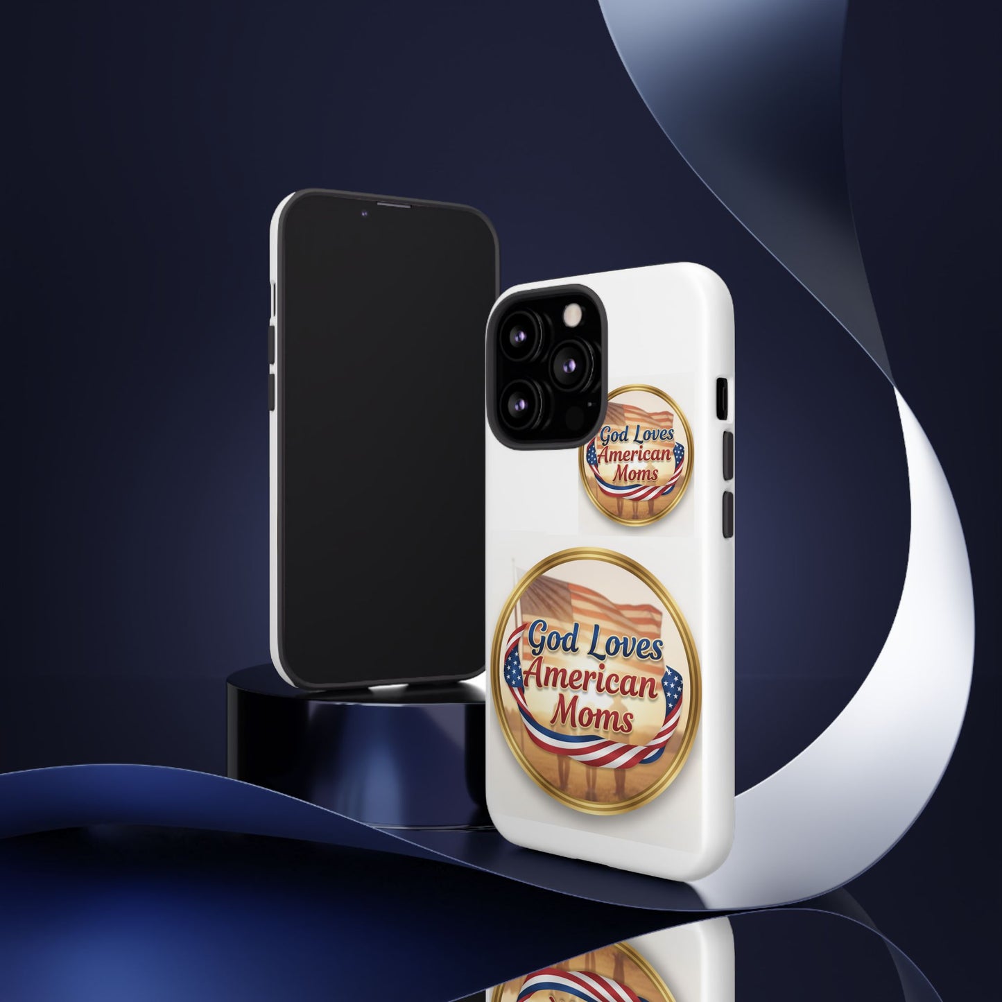 God Loves American Moms-Phone Case