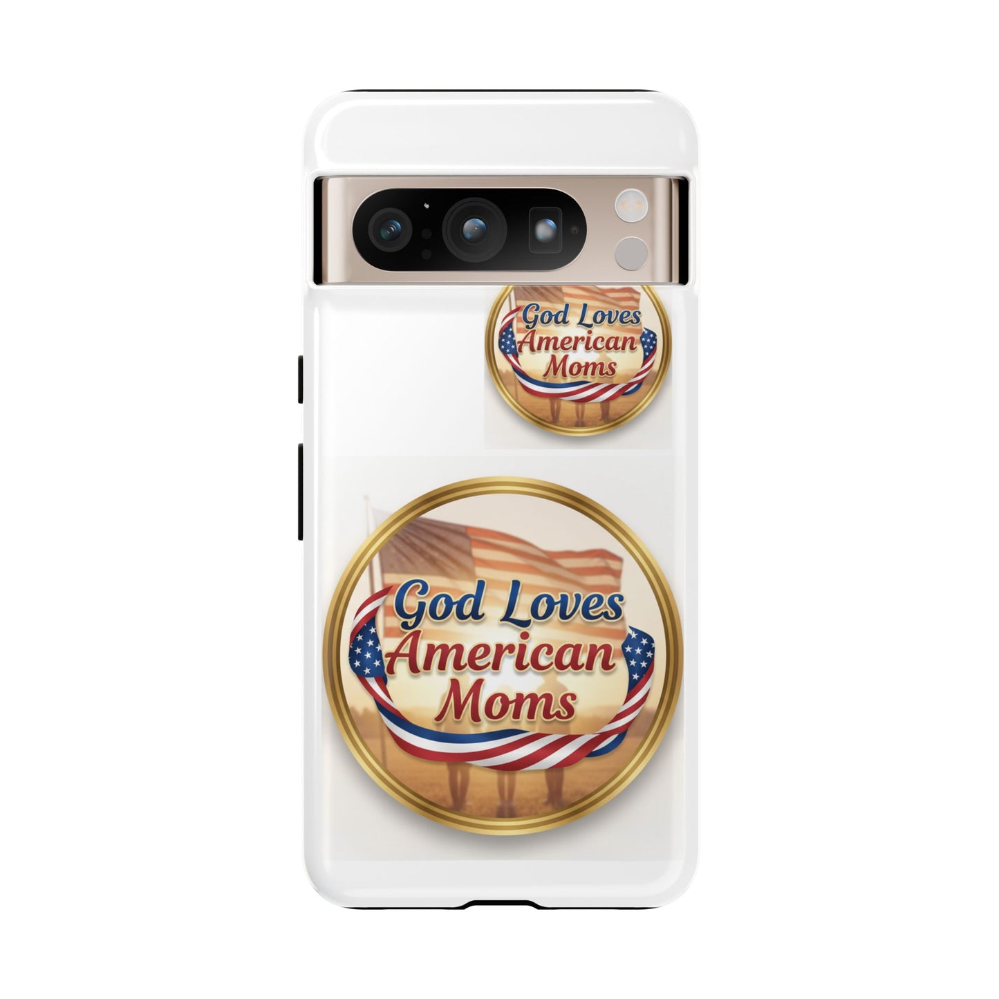 God Loves American Moms-Phone Case