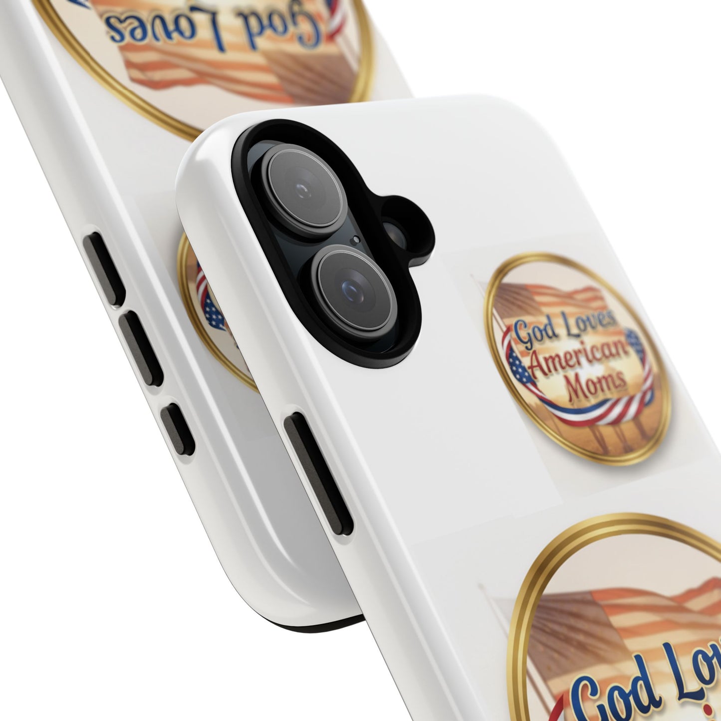 God Loves American Moms-Phone Case