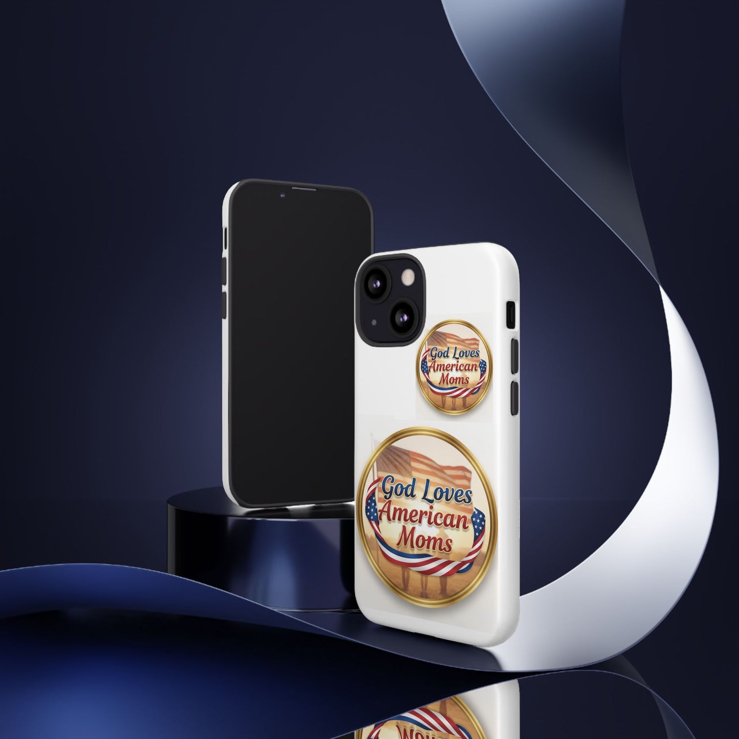 God Loves American Moms-Phone Case