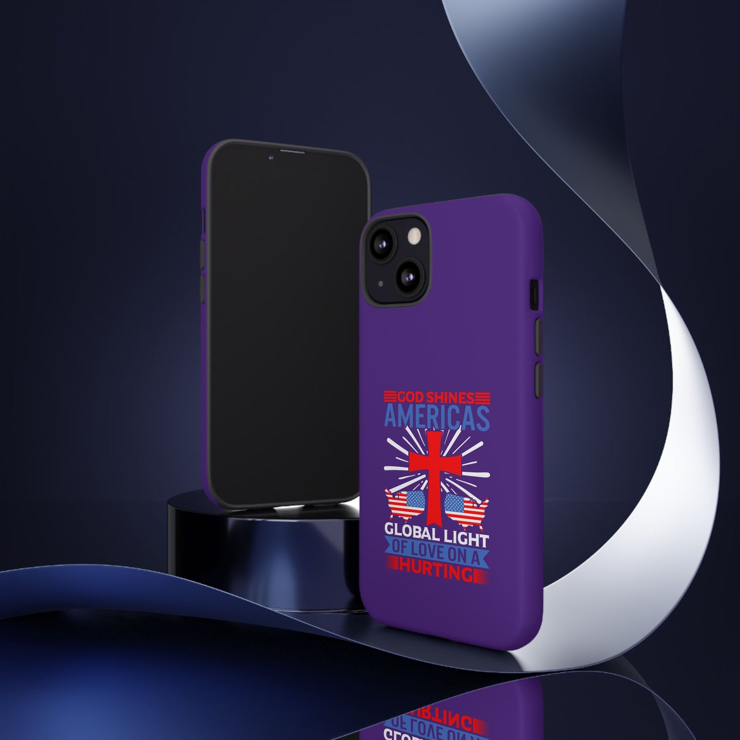God Shines Global Light Of Love Cellphone Case
