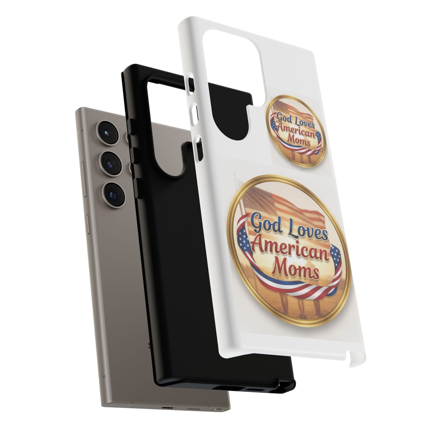 God Loves American Moms-Phone Case