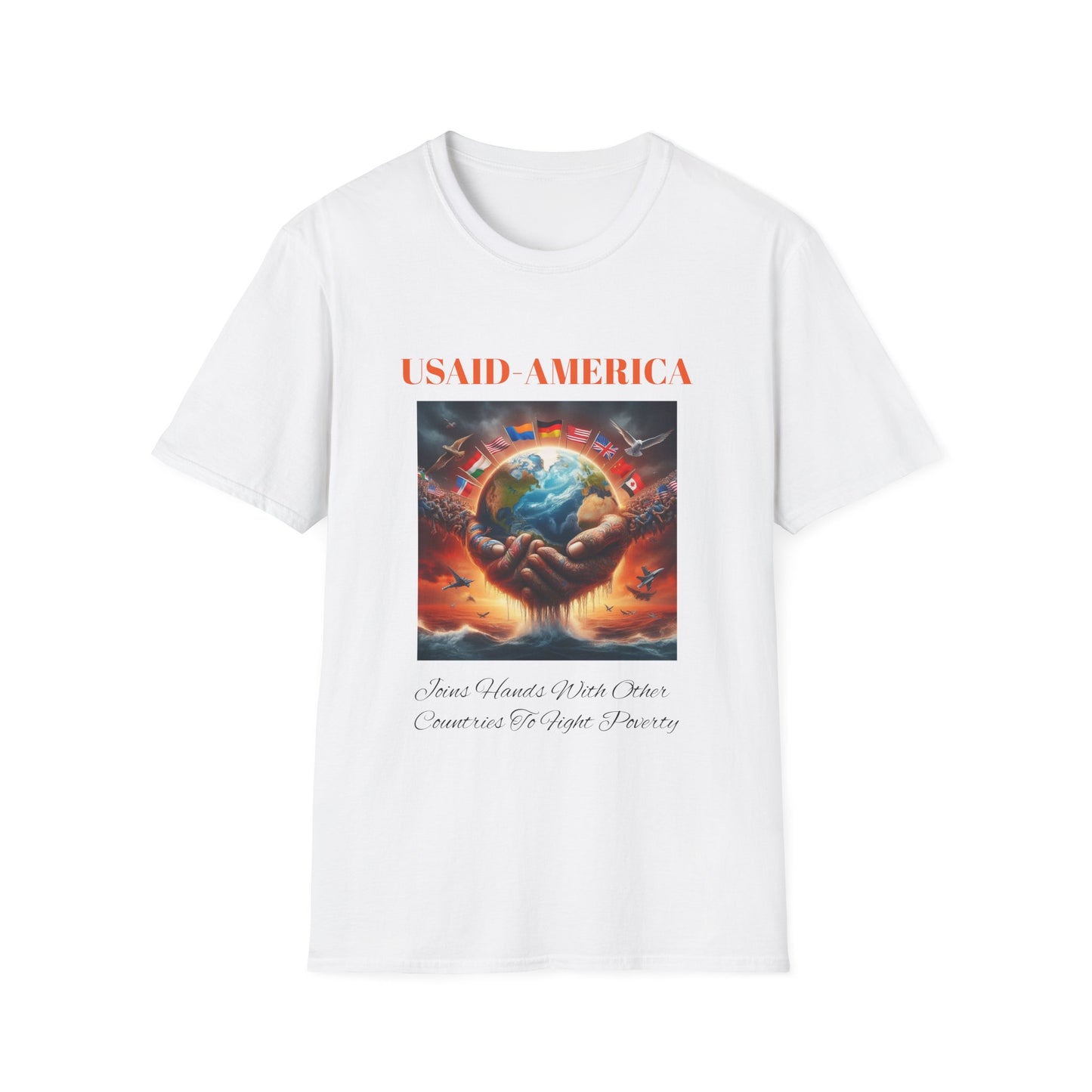 USAID-AMERICA Join Hands T-Shirt