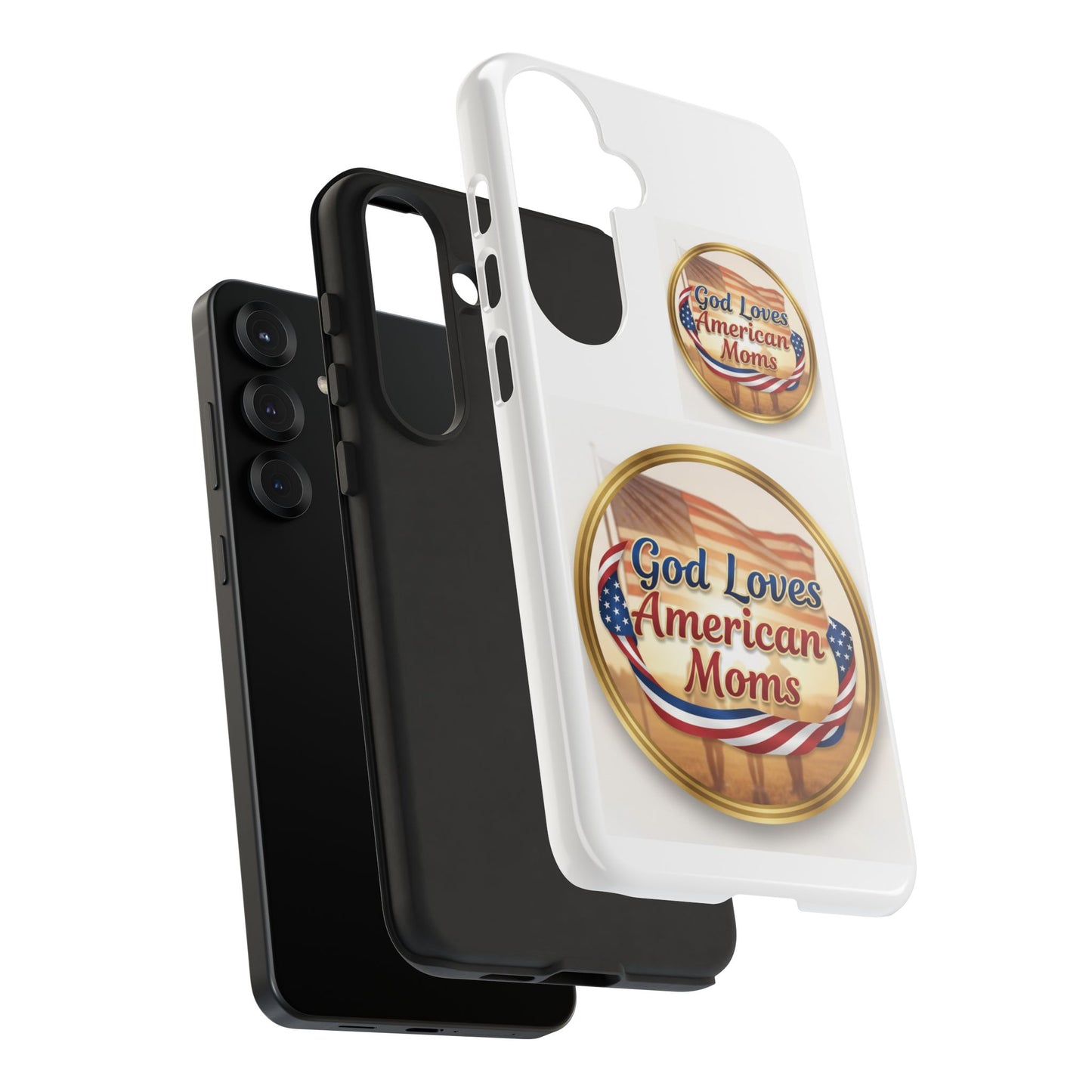 God Loves American Moms-Phone Case