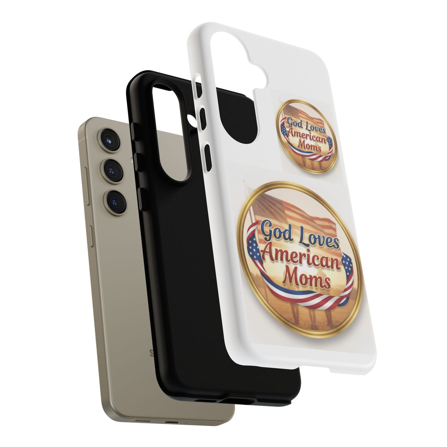 God Loves American Moms-Phone Case