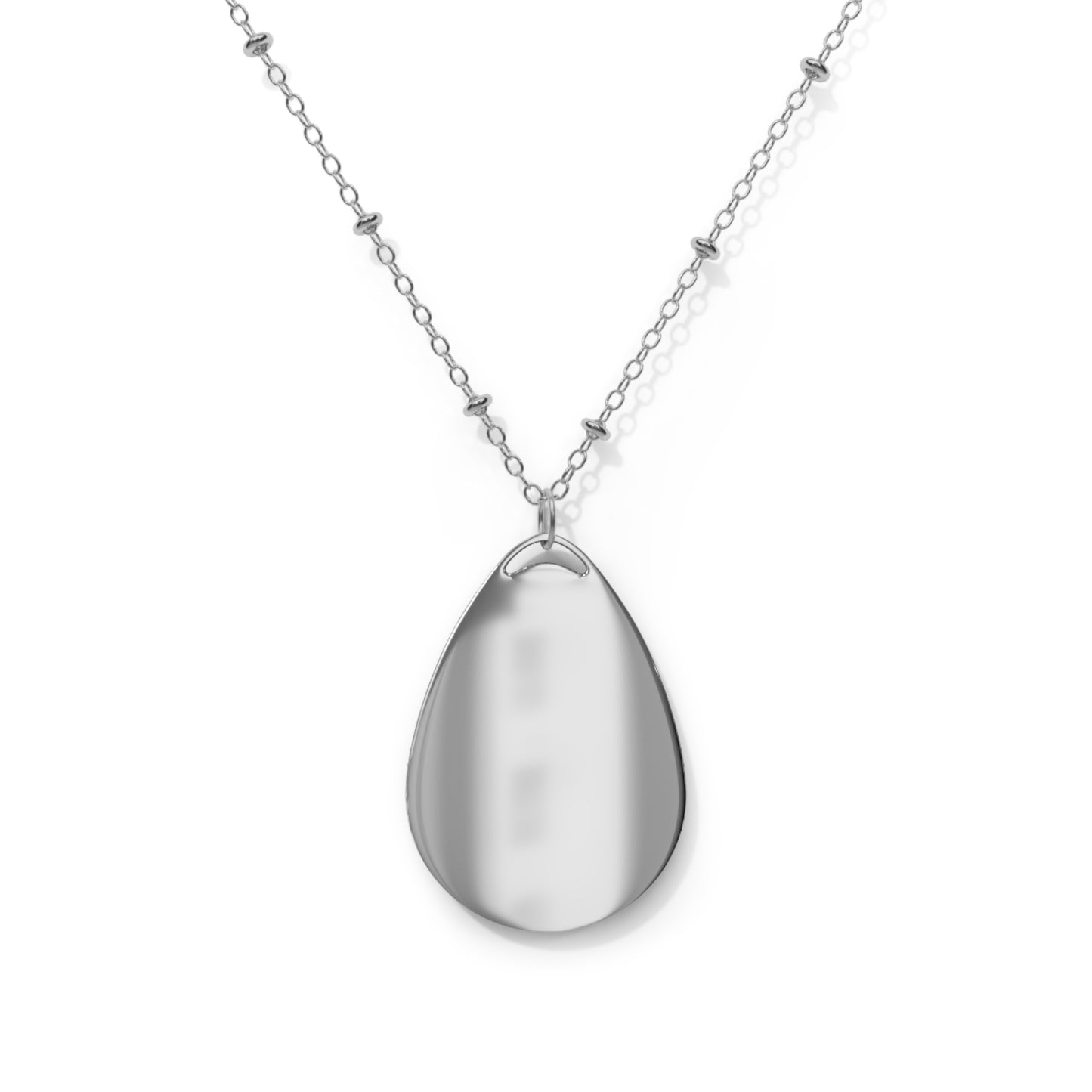 I Love My Pets Forever  Oval Necklace