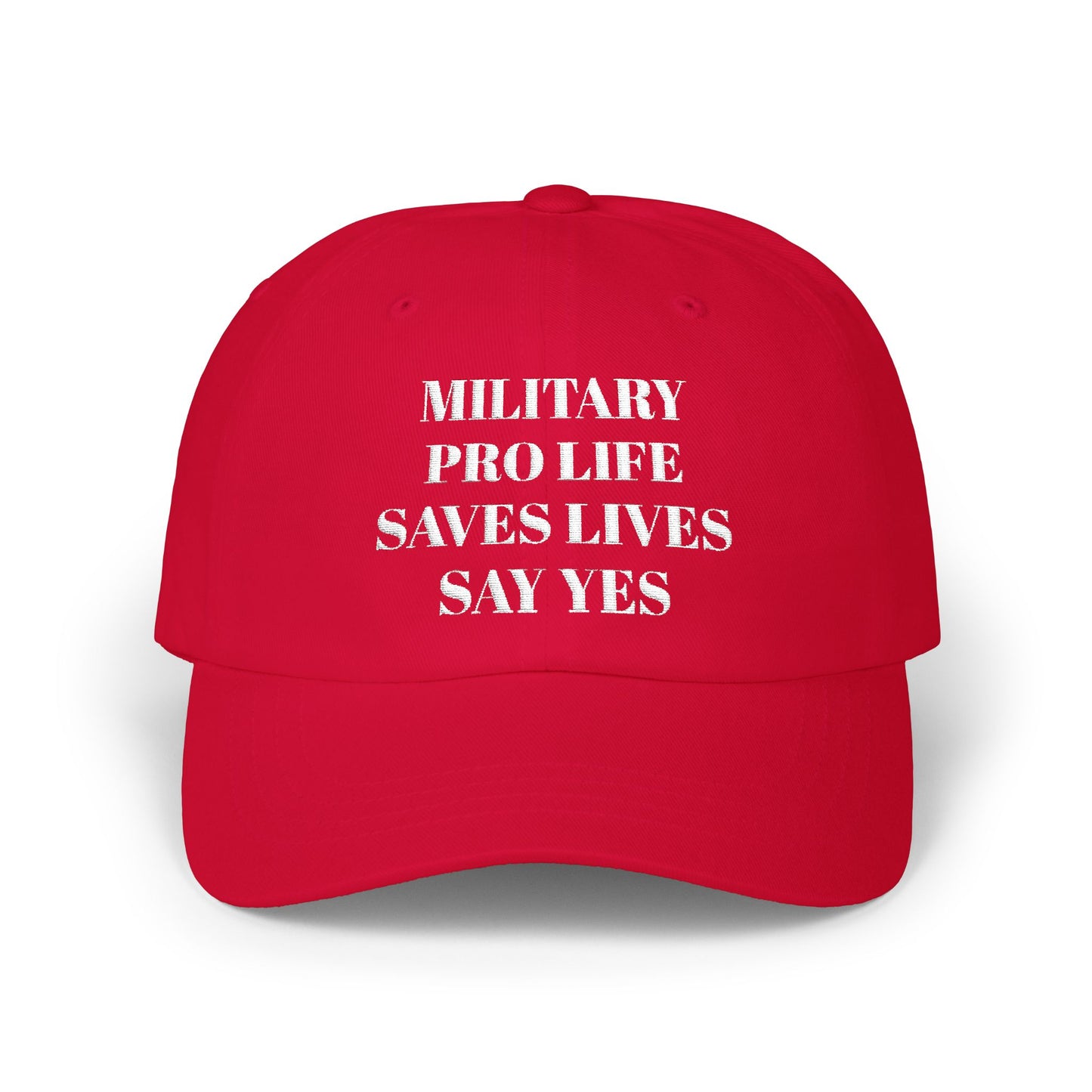 Military Pro-Life Classic Dad Cap