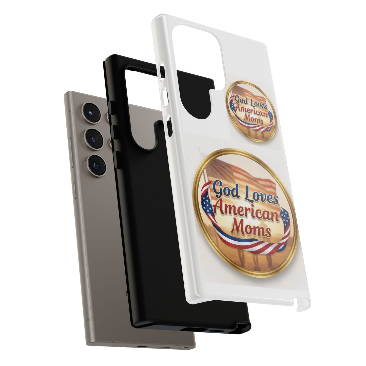 God Loves American Moms-Phone Case