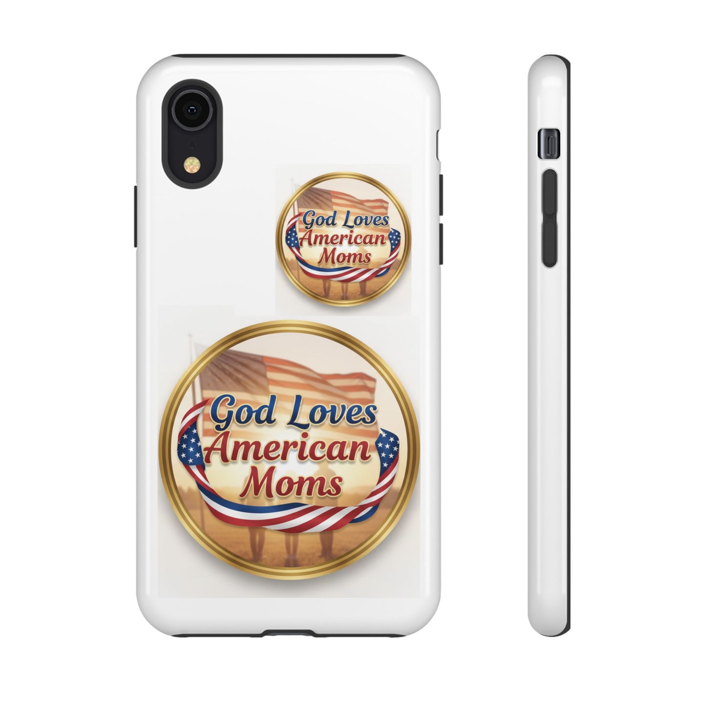God Loves American Moms-Phone Case