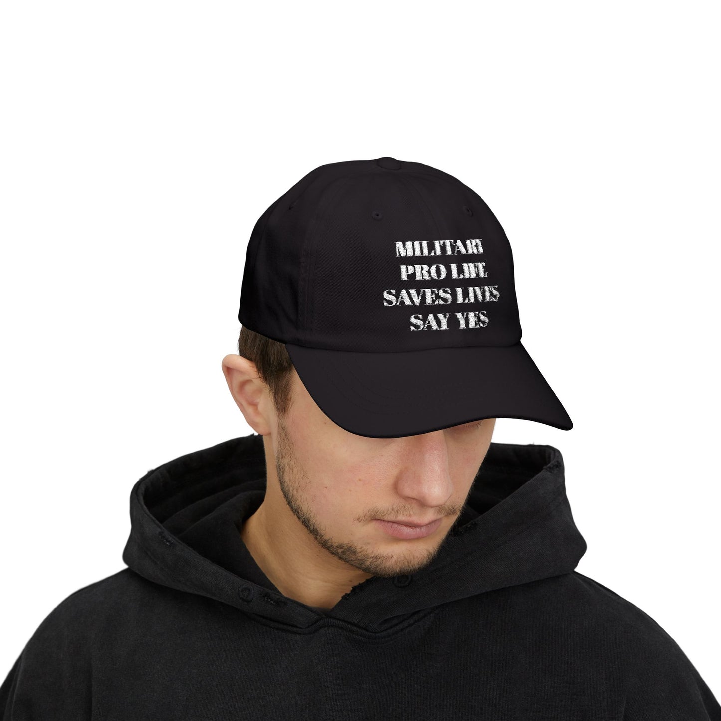 Military Pro-Life Classic Dad Cap