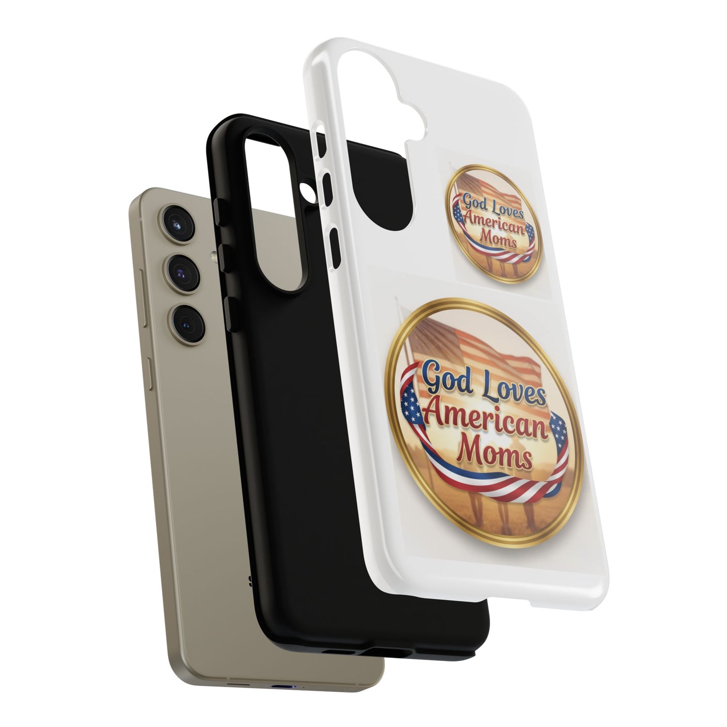 God Loves American Moms-Phone Case