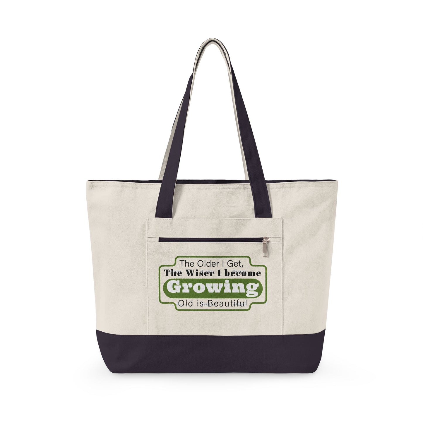 Growing Old is Beautiful Garden-Inspired Gift Tote