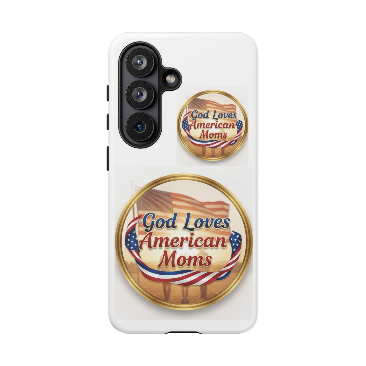 God Loves American Moms-Phone Case