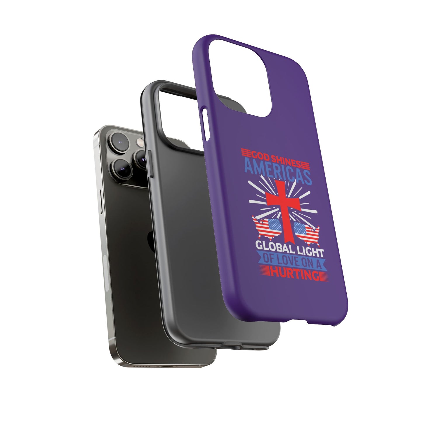 God Shines Global Light Of Love Cellphone Case