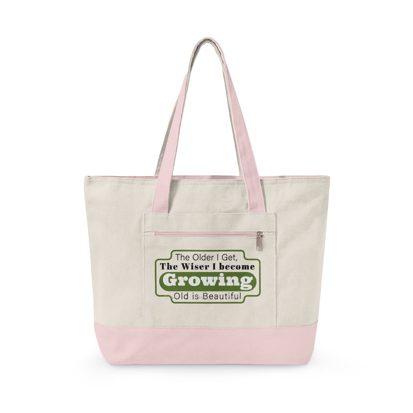 Growing Old is Beautiful Garden-Inspired Gift Tote