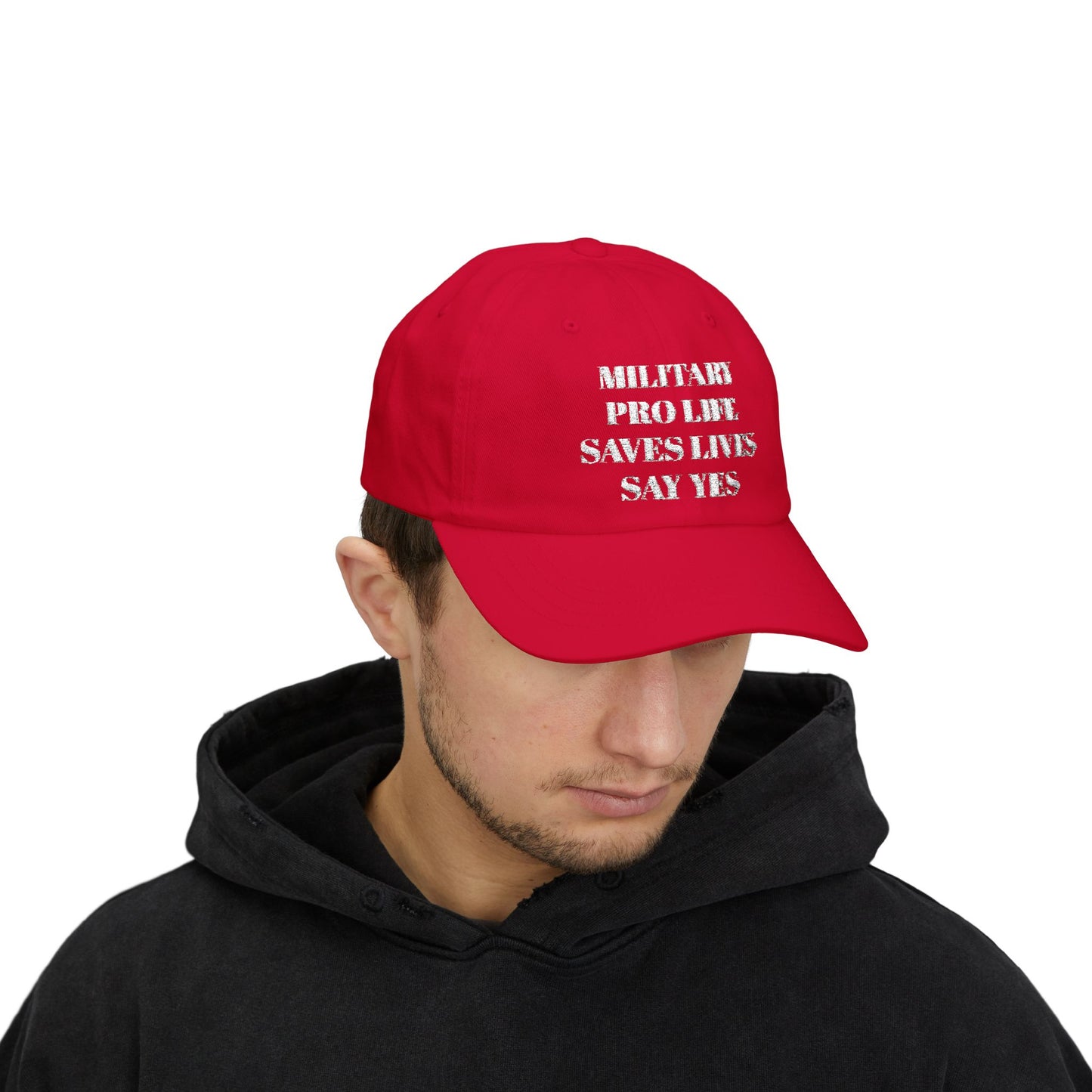 Military Pro-Life Classic Dad Cap