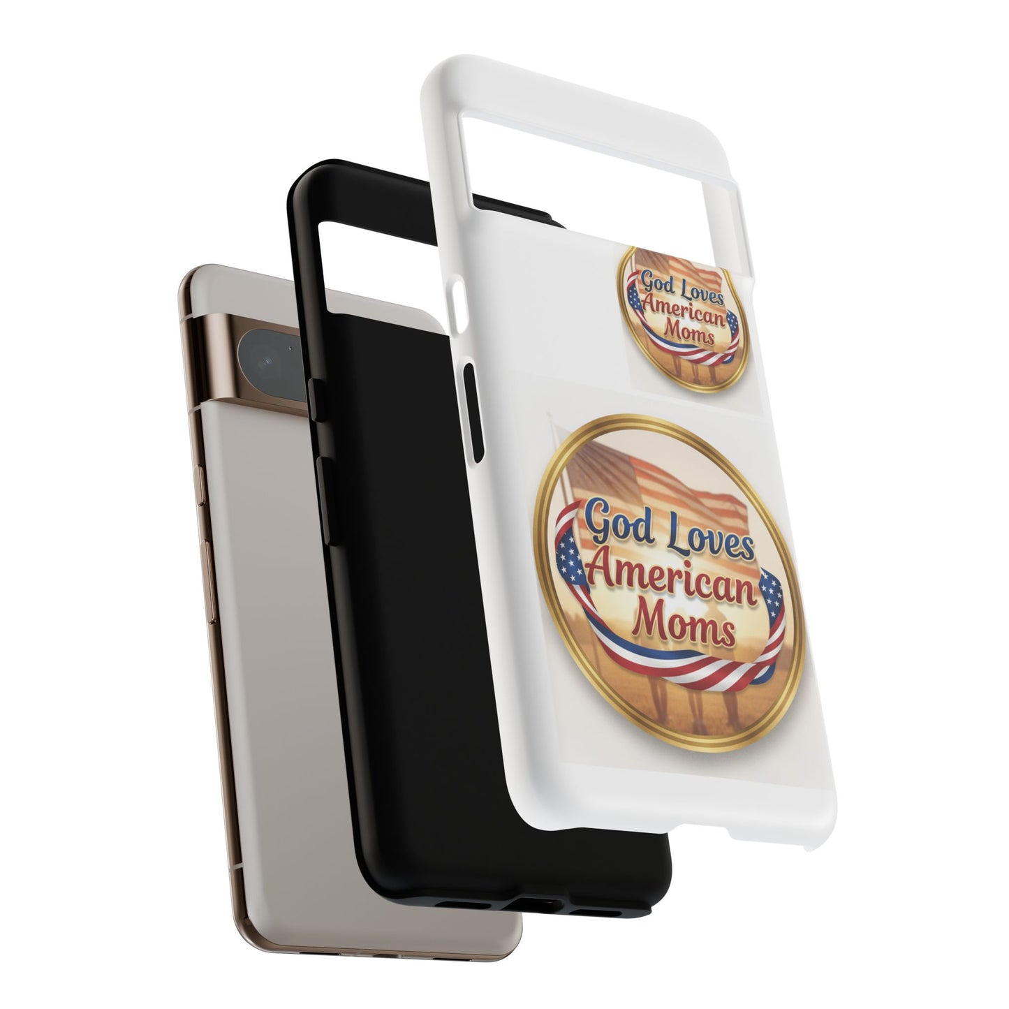 God Loves American Moms-Phone Case
