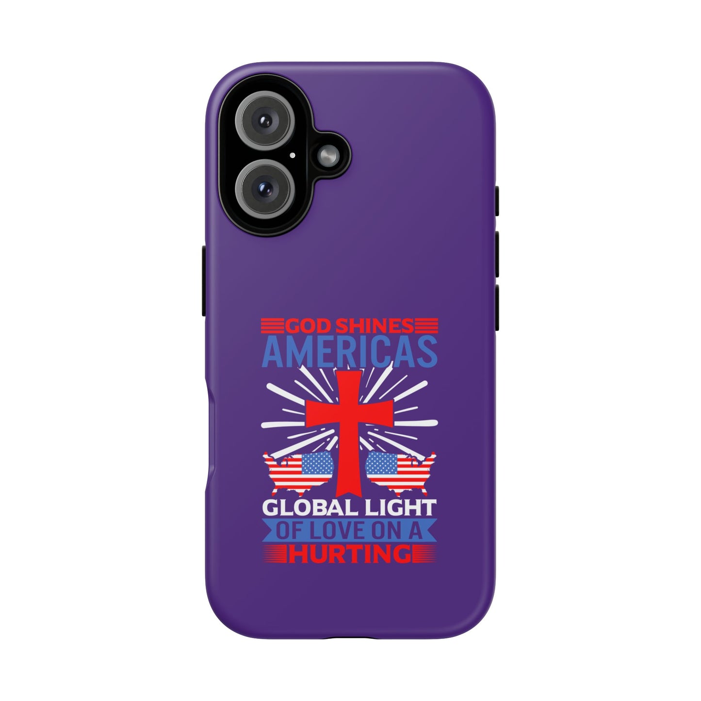 God Shines Global Light Of Love Cellphone Case