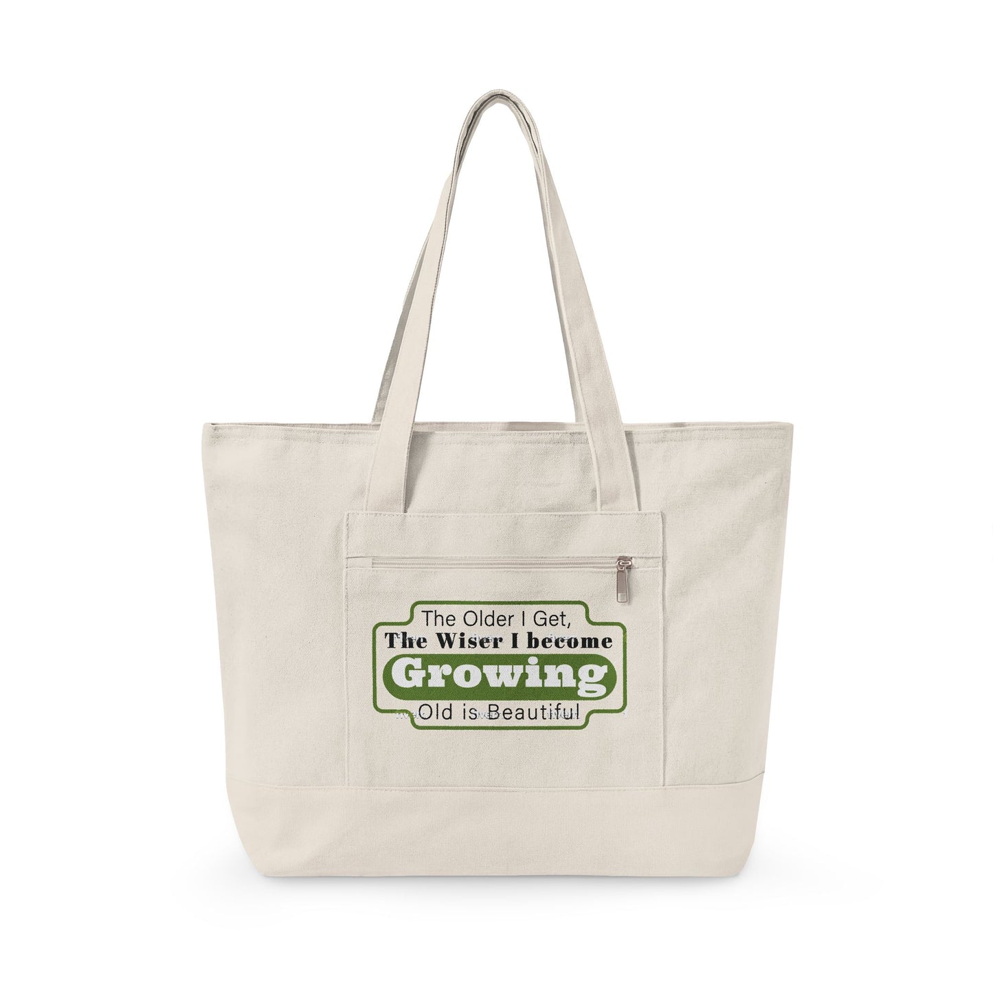 Growing Old is Beautiful Garden-Inspired Gift Tote