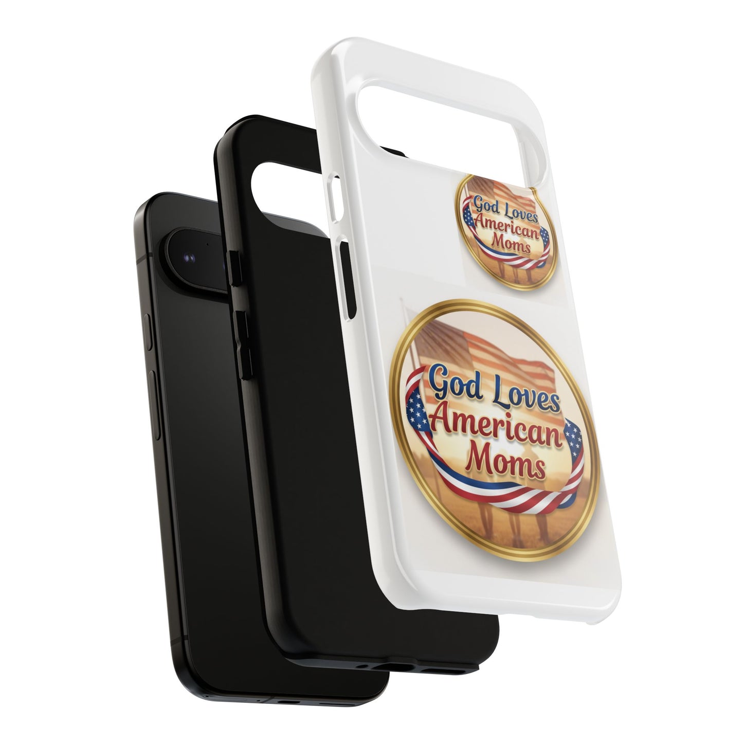 God Loves American Moms-Phone Case