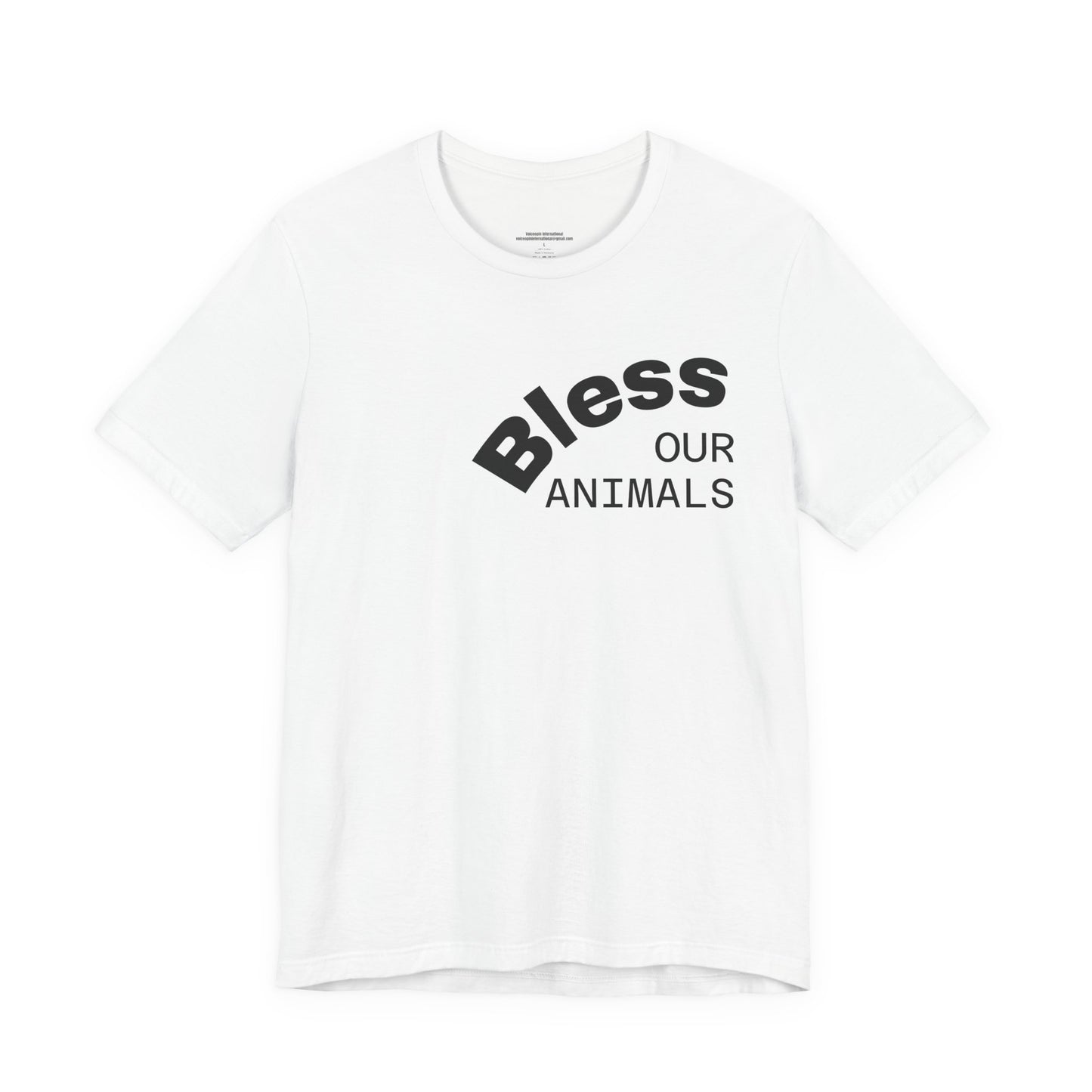 Bless Our Animals — 'Zero Tolerance for Animal Abuse T-Shirt
