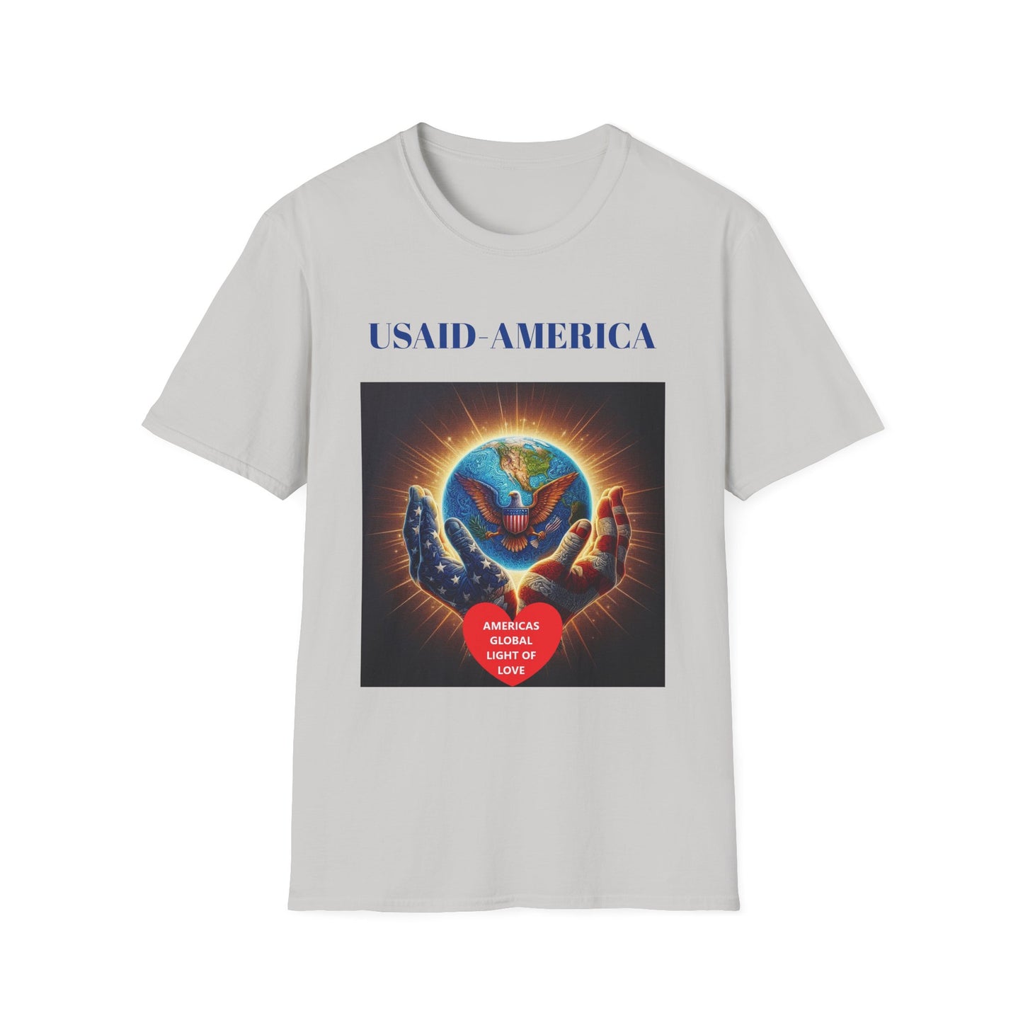 USAID-AMERICA: Shining Global Love Tshirt