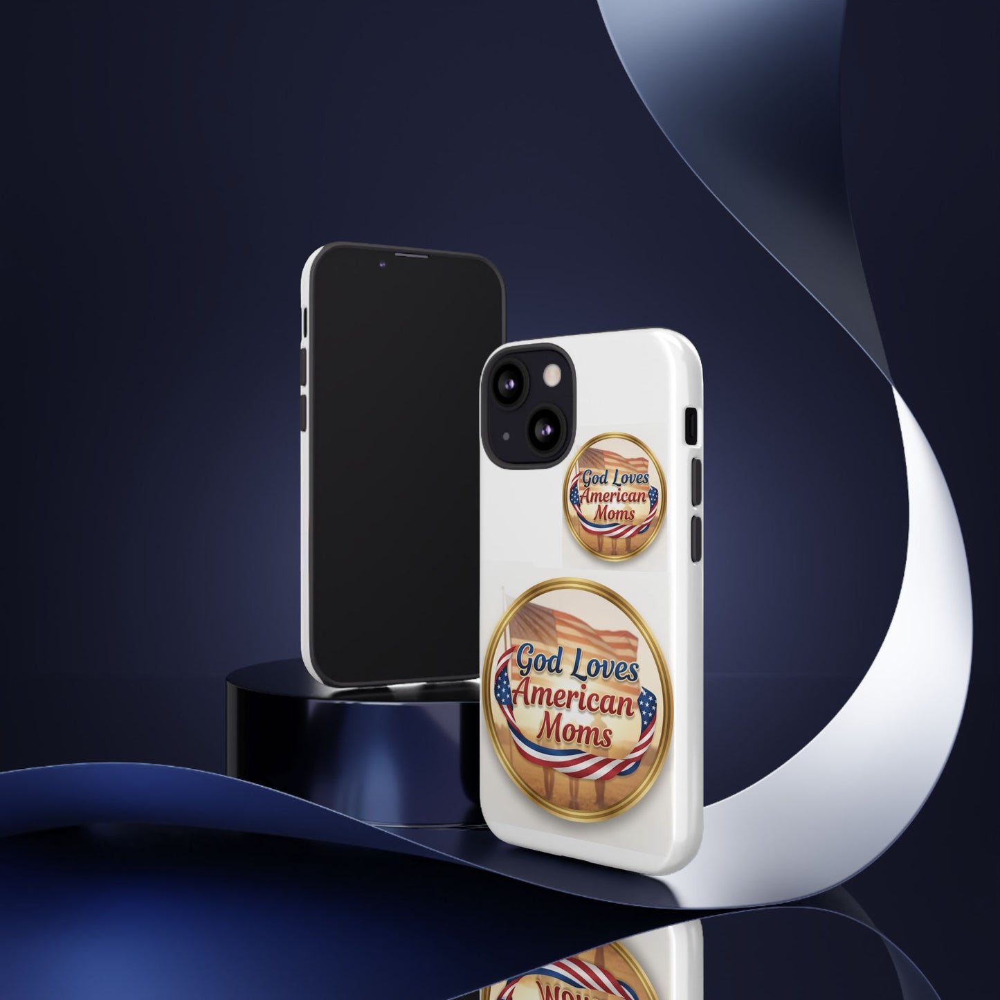 God Loves American Moms-Phone Case