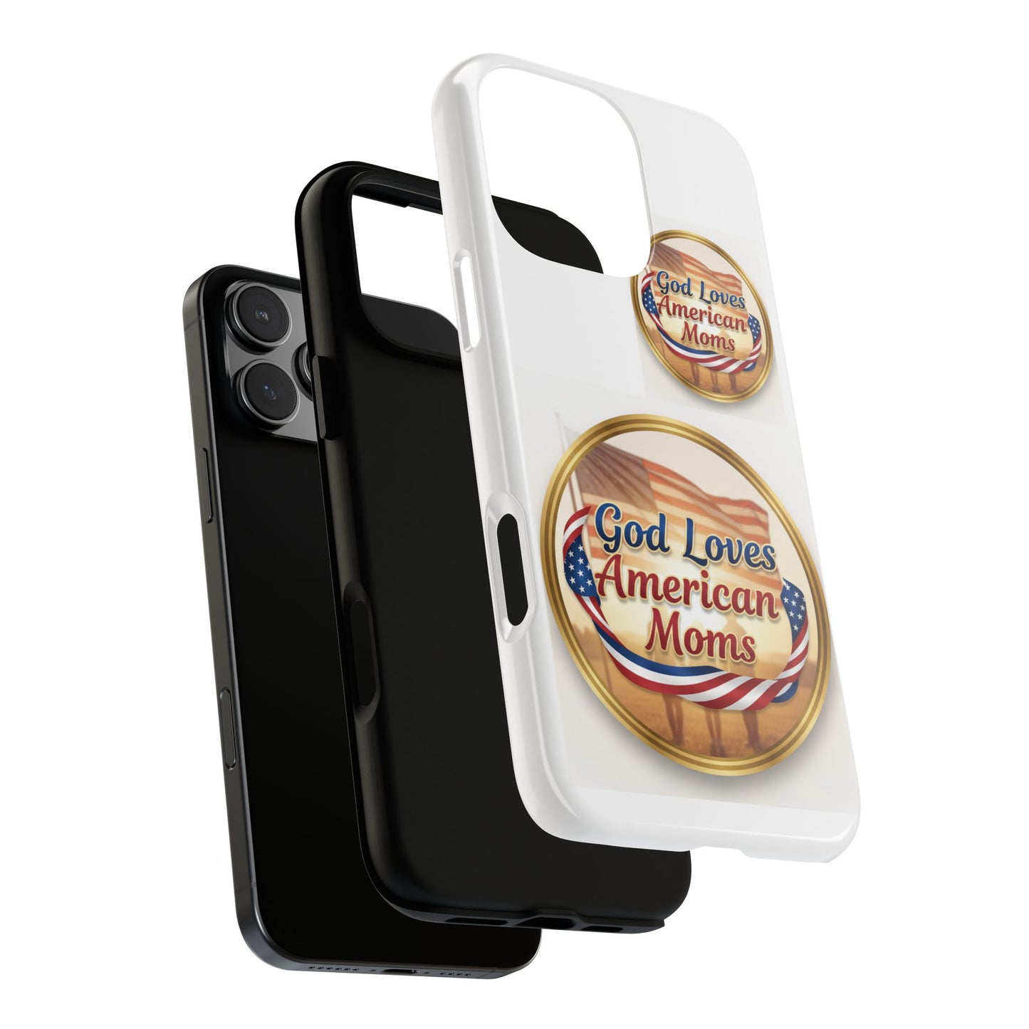 God Loves American Moms-Phone Case