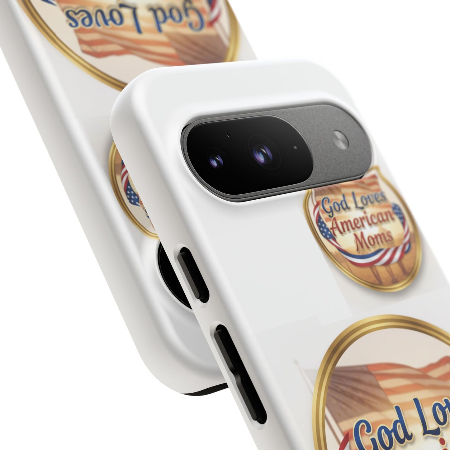 God Loves American Moms-Phone Case