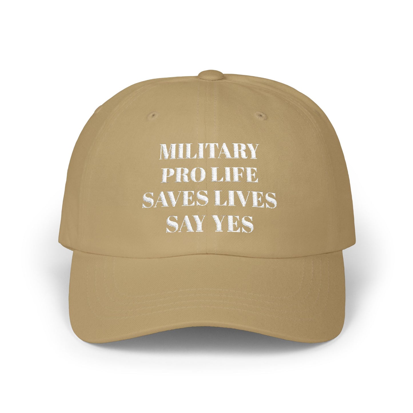 Military Pro-Life Classic Dad Cap