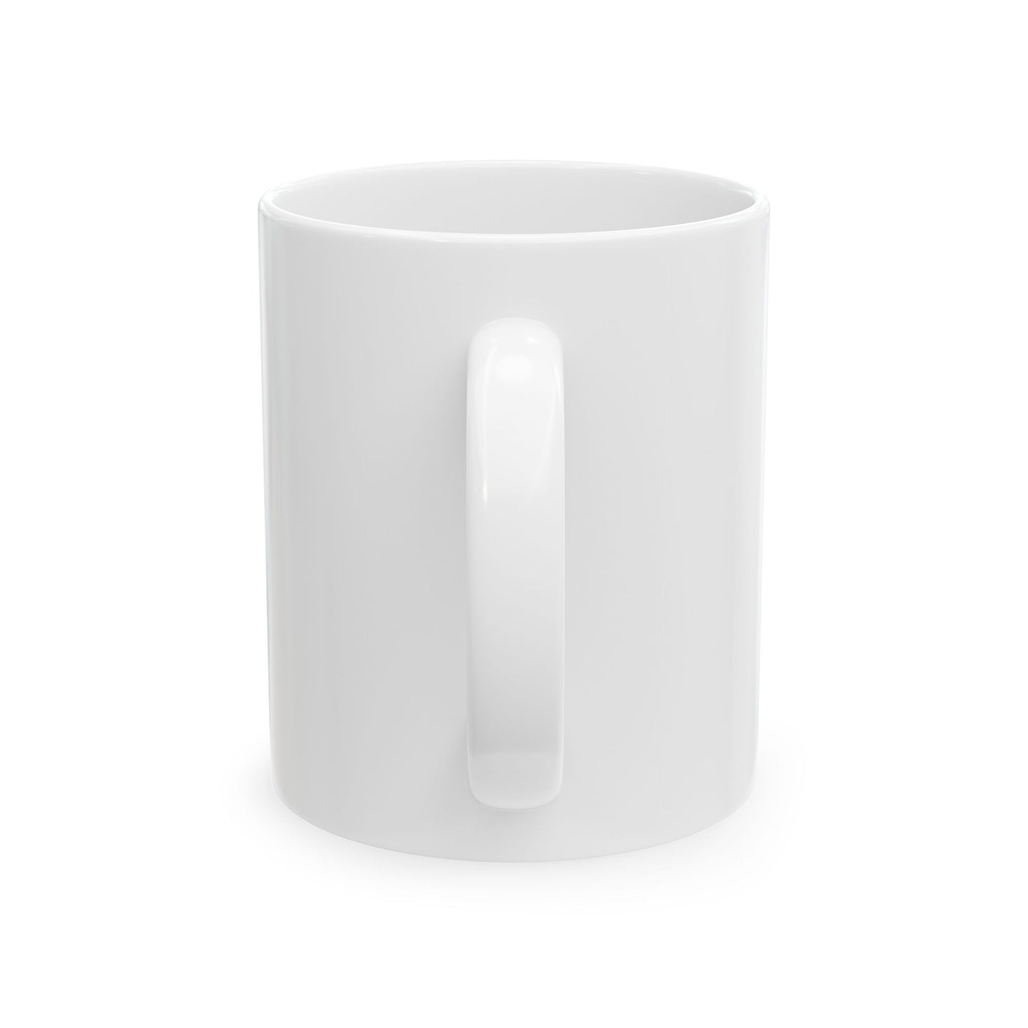 Mom, My Life Rainbow Rainbow Floral Ceramic Mug