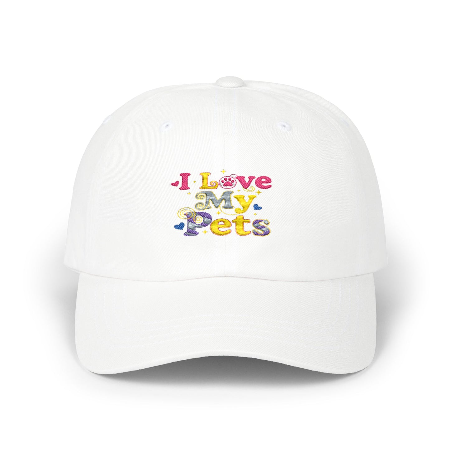 I Love My Pets Classic Dad Cap