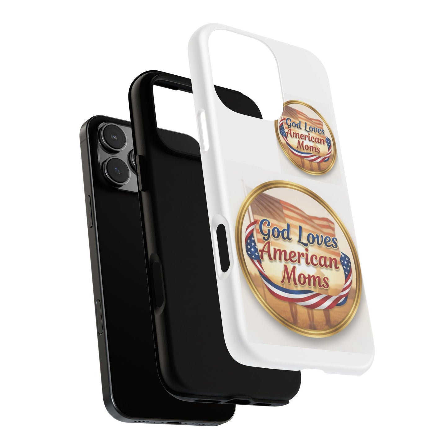 God Loves American Moms-Phone Case
