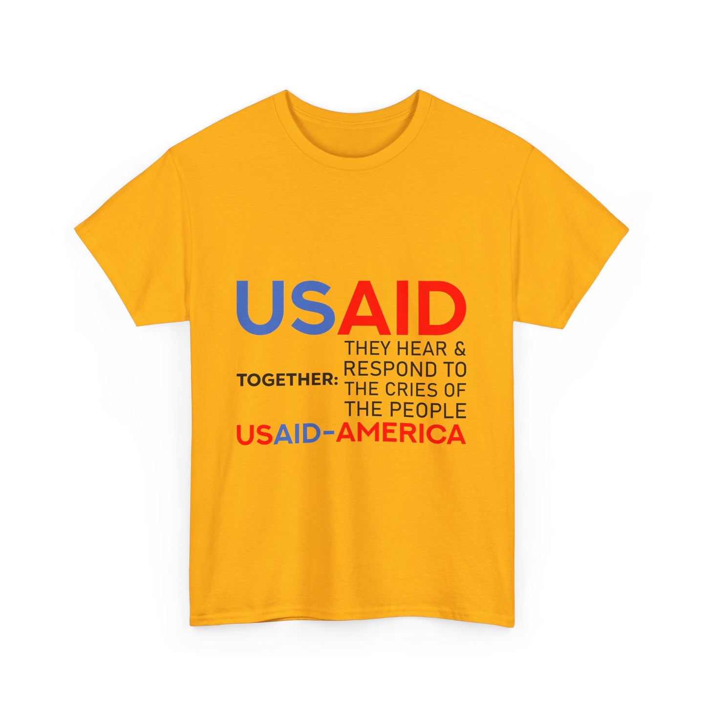 USAID and USAID-AMERICA Together TShirts