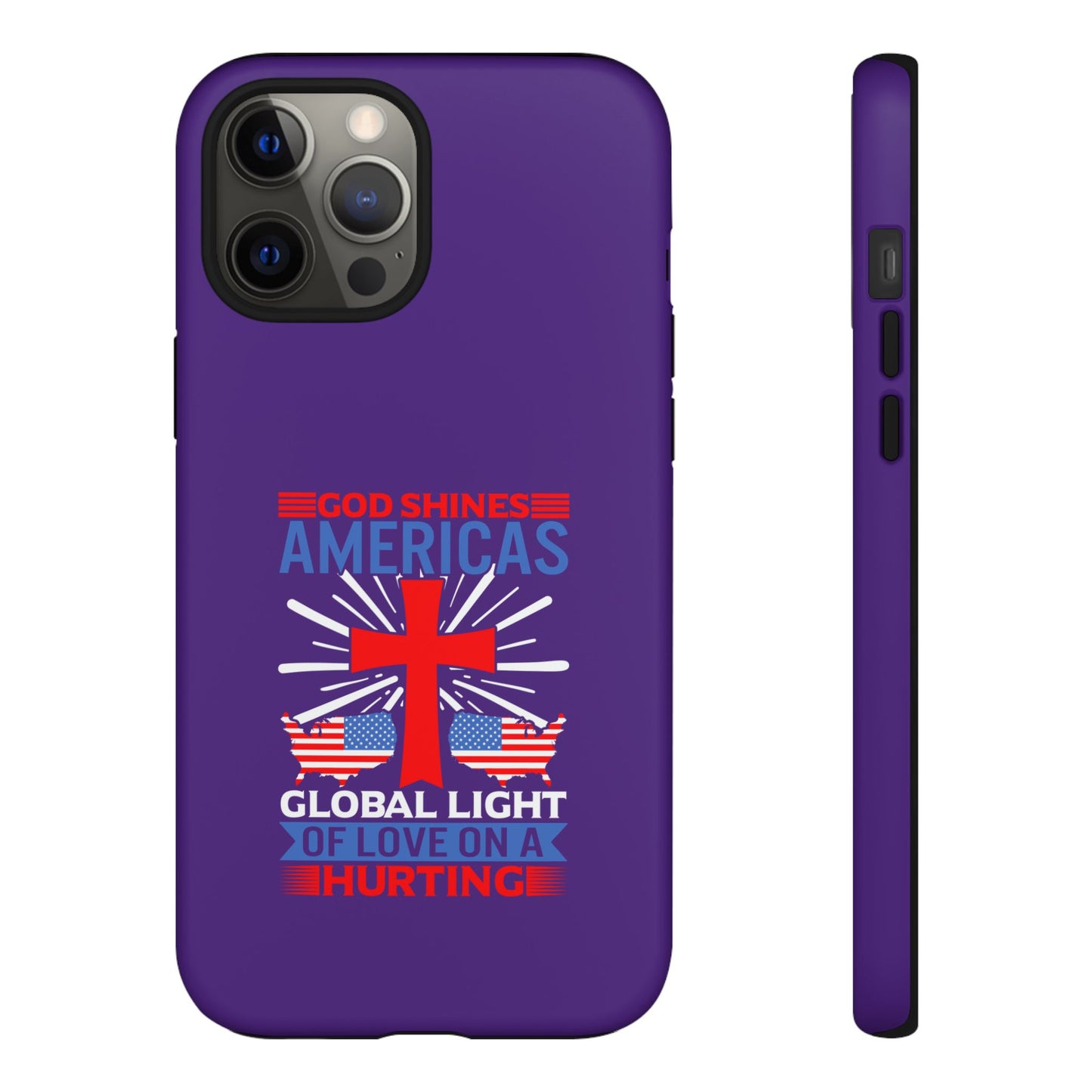 God Shines Global Light Of Love Cellphone Case